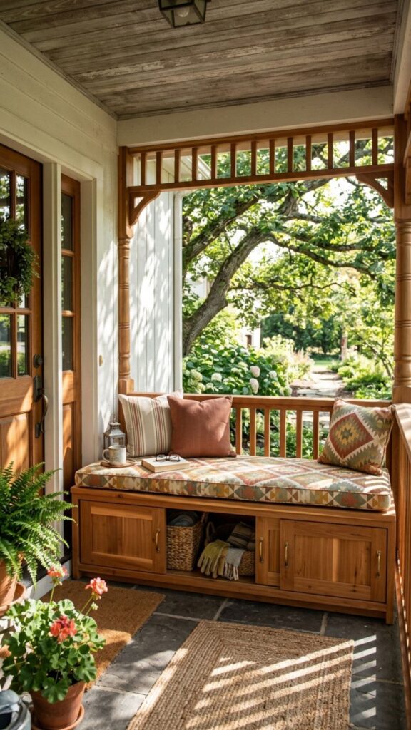 7. Add Built-In Bench Seating