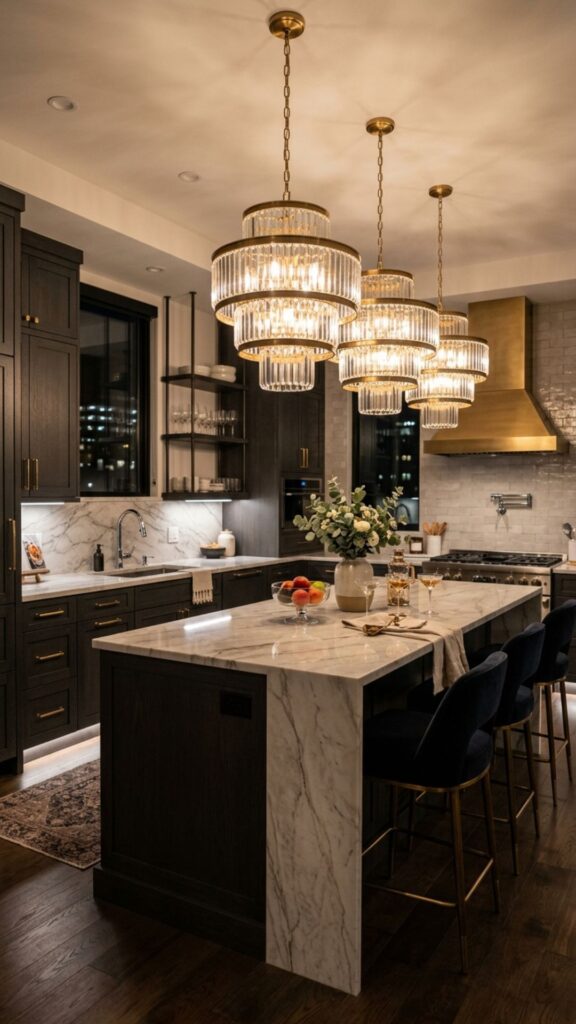 7. Add Dramatic Pendant Lighting