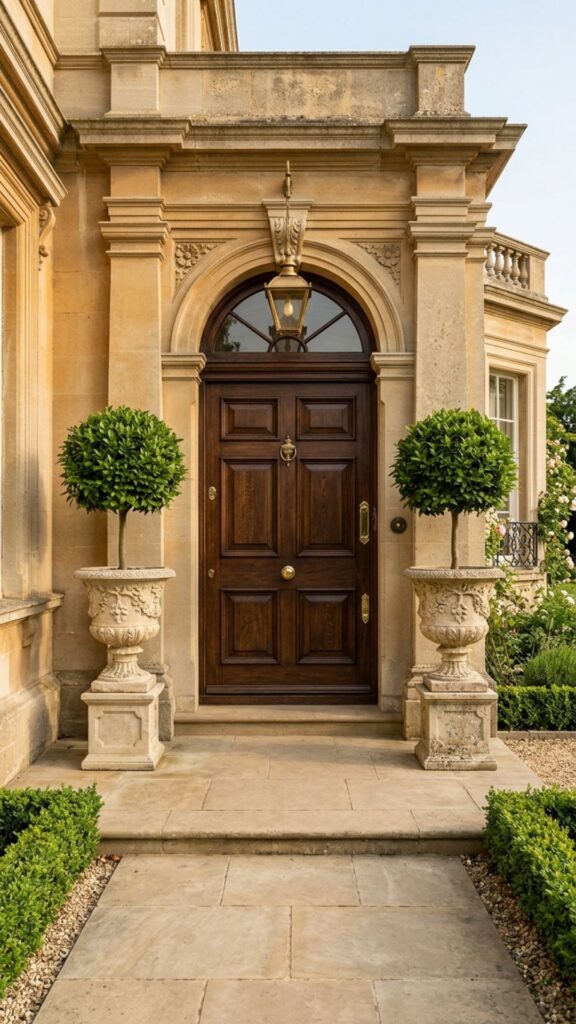 7. Add Symmetry with Matching Planters