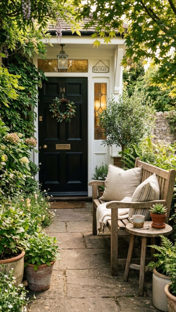 7. Add a Comfortable Bench or Seating Nook
