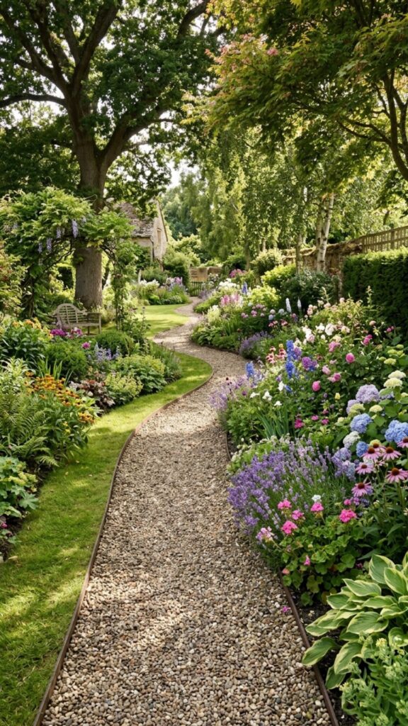 7. Add a Gravel or Paver Pathway