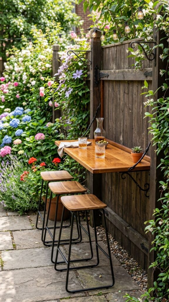 7. Build a Foldable Outdoor Bar