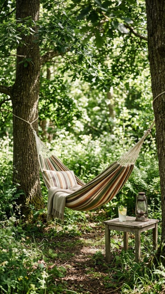 7. Create a Cozy Hammock Nook