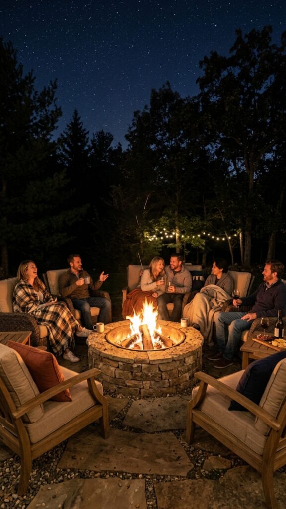 7. Fire Pit as a Light Source