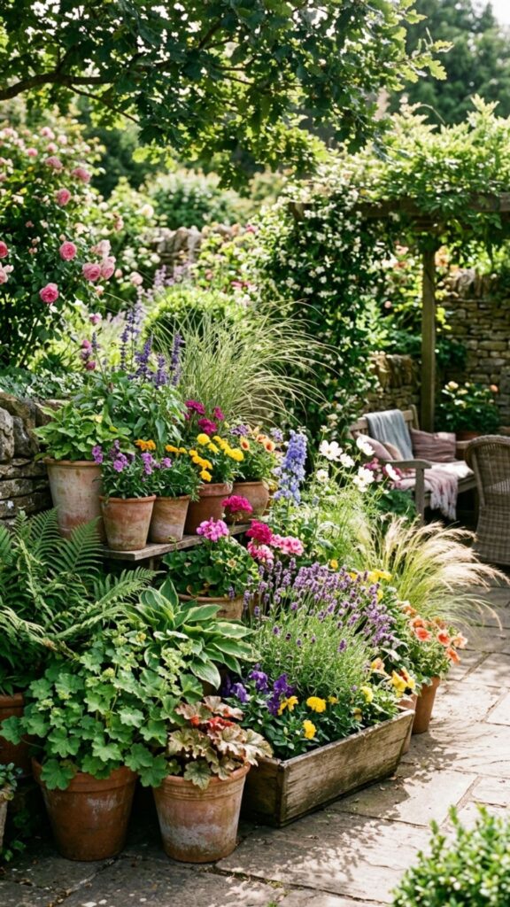 7. Incorporate Lush Greenery and Planters