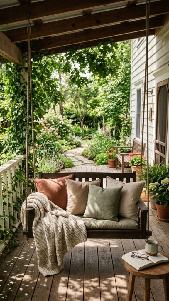 7. Install a Porch Swing