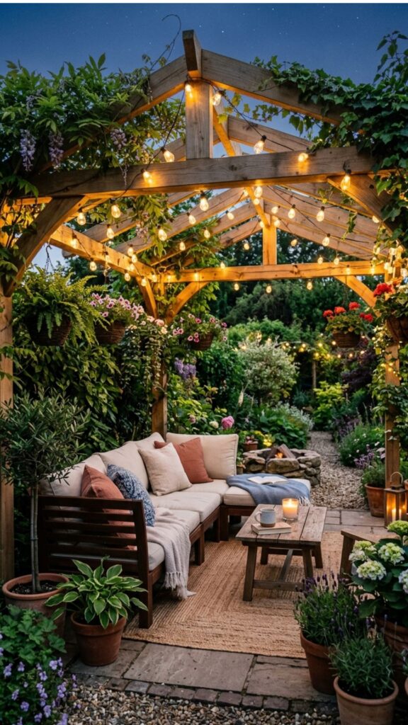 7. Install a Simple DIY Pergola