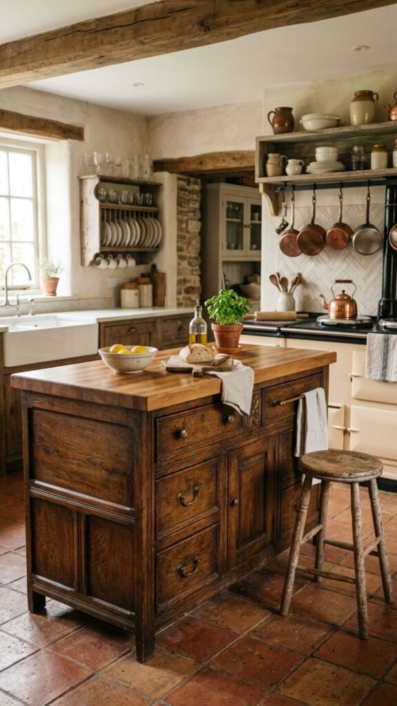 7. Mix in Vintage Furniture Pieces