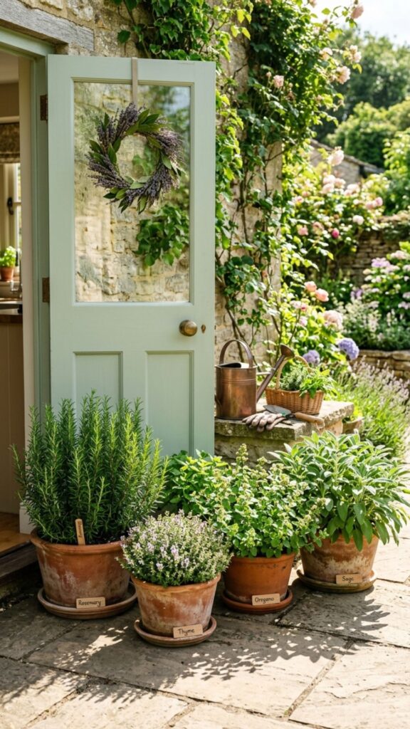 7. Plant a Fragrant Herb Garden