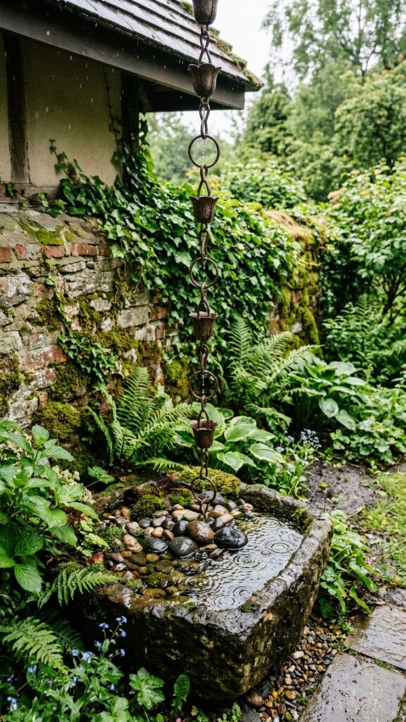 7. Rain Chain and Basin