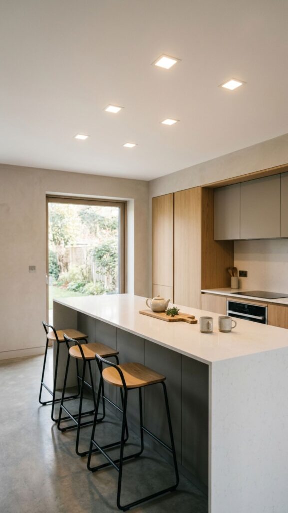 7. Recessed Lighting Grid