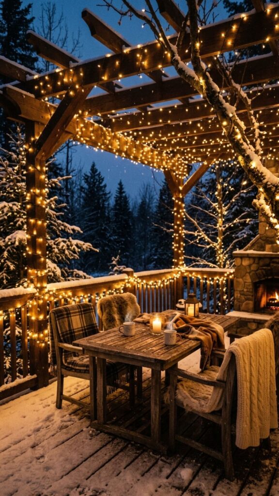 7. String Up Warm Ambient Lighting