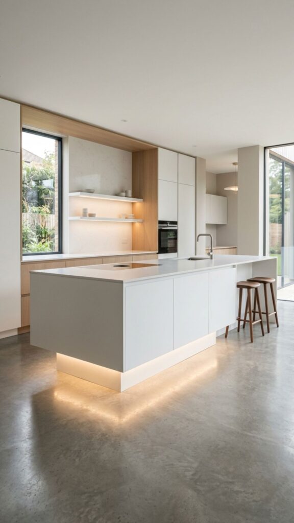 7. The Minimalist Floating Design