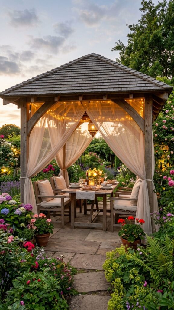 8. Add a Freestanding Gazebo