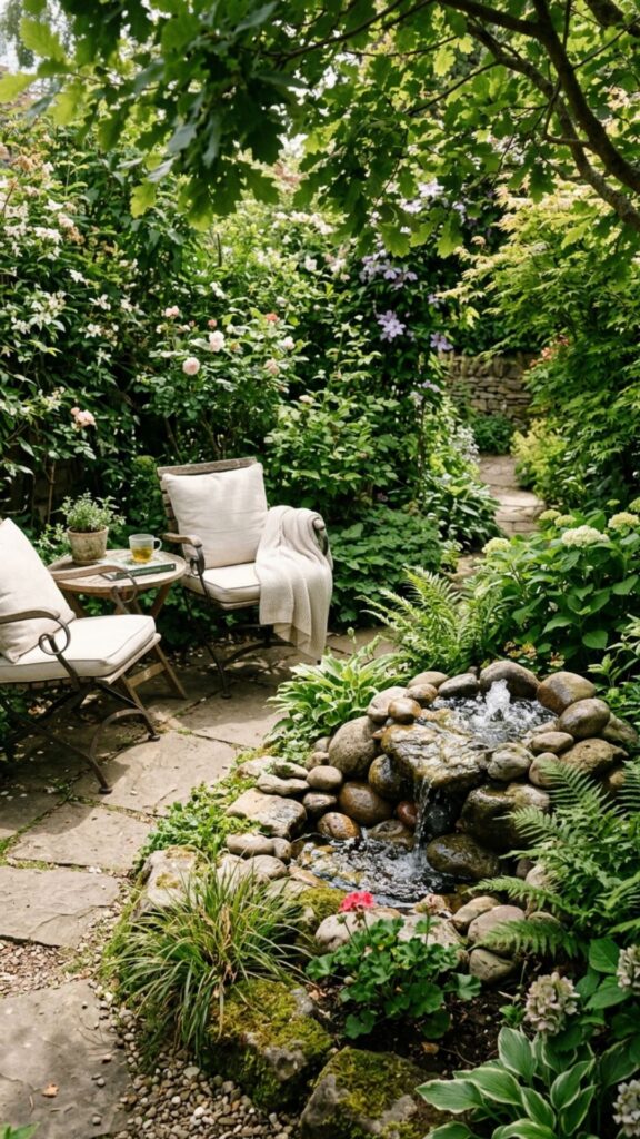 8. Add a Water Feature for Calm