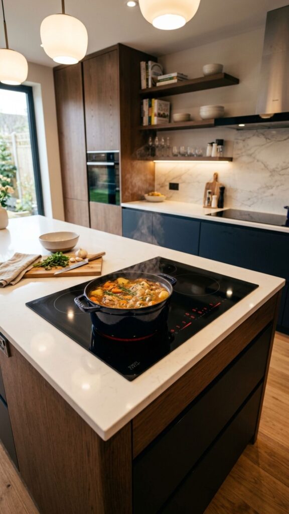 8. Add an Induction Cooktop