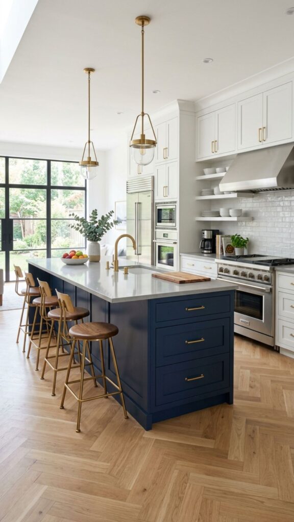 8. Bold Color to Anchor the Room