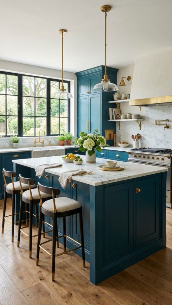 8. Deep Teal Blue for Drama