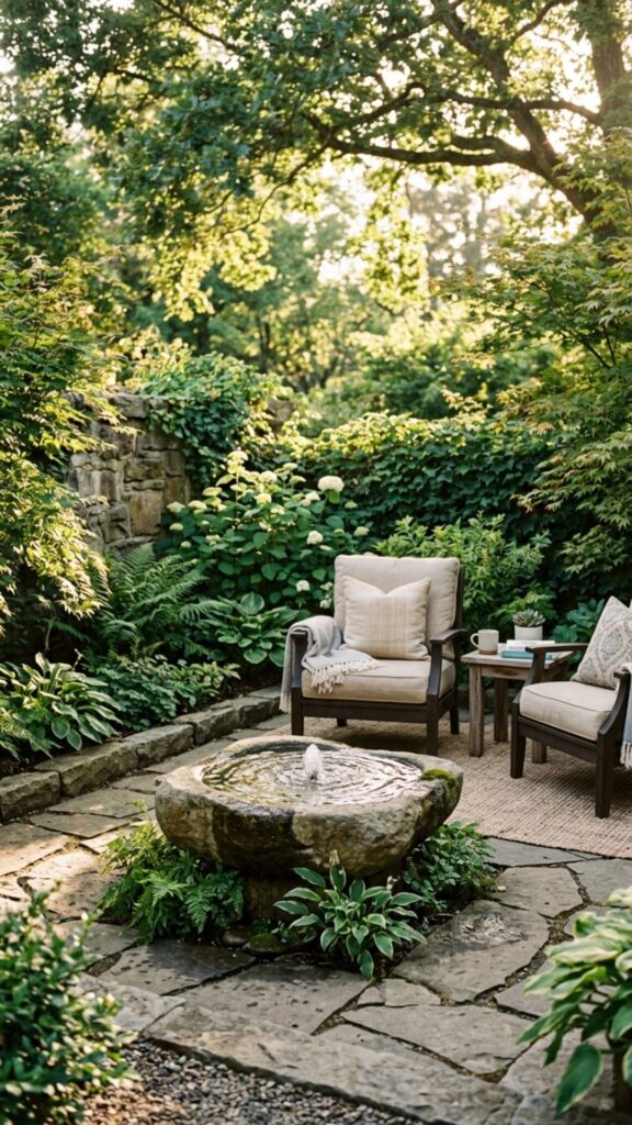 8. Incorporate a Soothing Water Feature