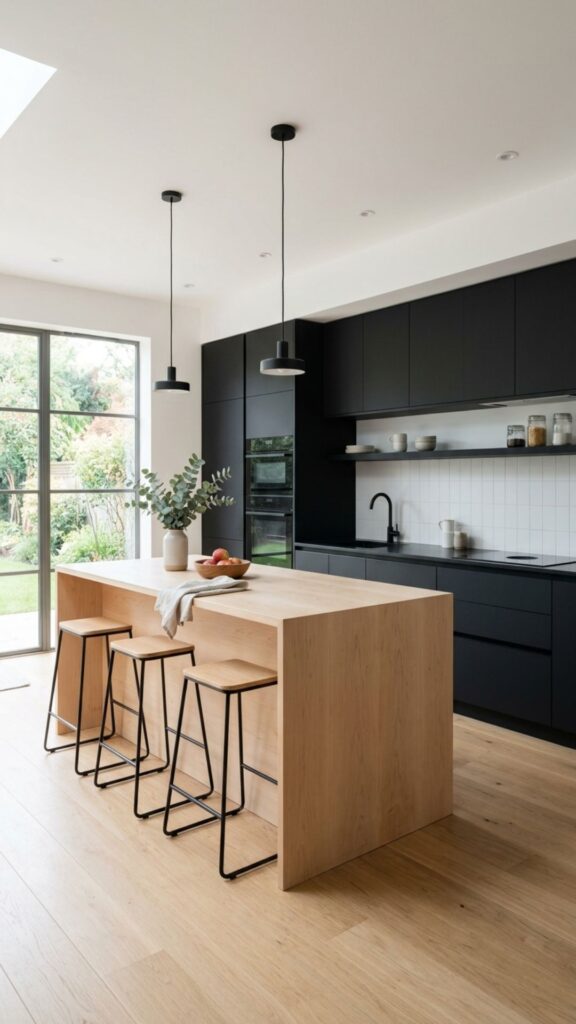 8. Modern Minimalist Island