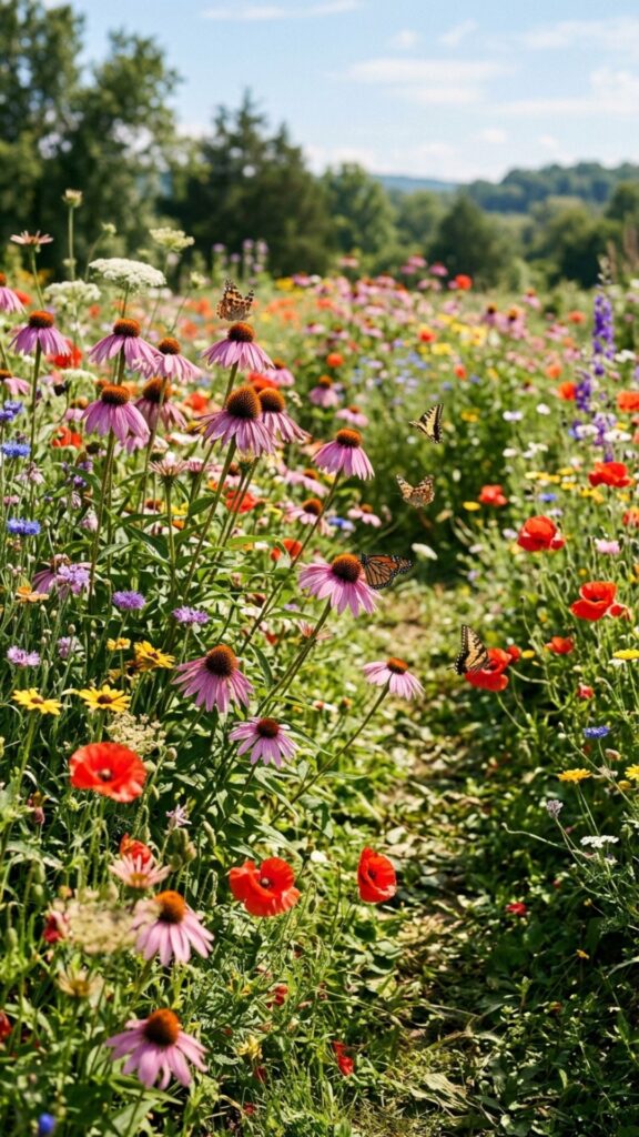 8. Plant a Wildflower Garden