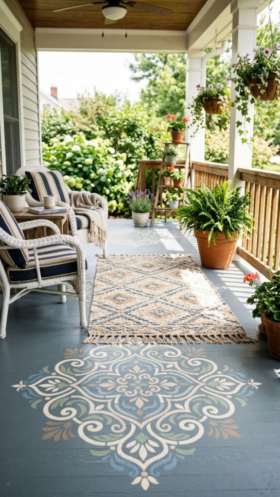 8. Refresh the Porch Flooring