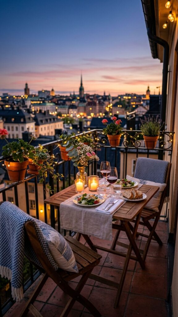 8. Set Up an Outdoor Dining Spot