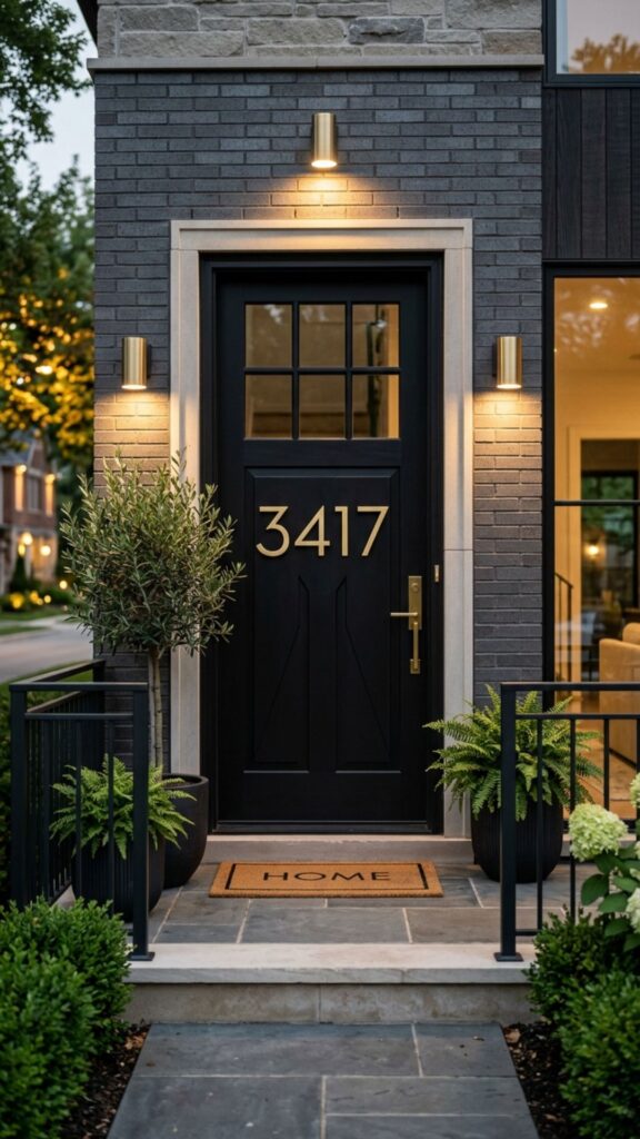 8. Use House Numbers That Stand Out