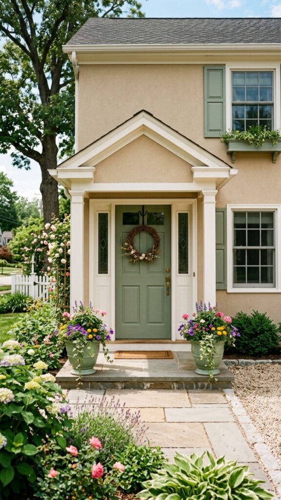 8. Use Sage Green Accents