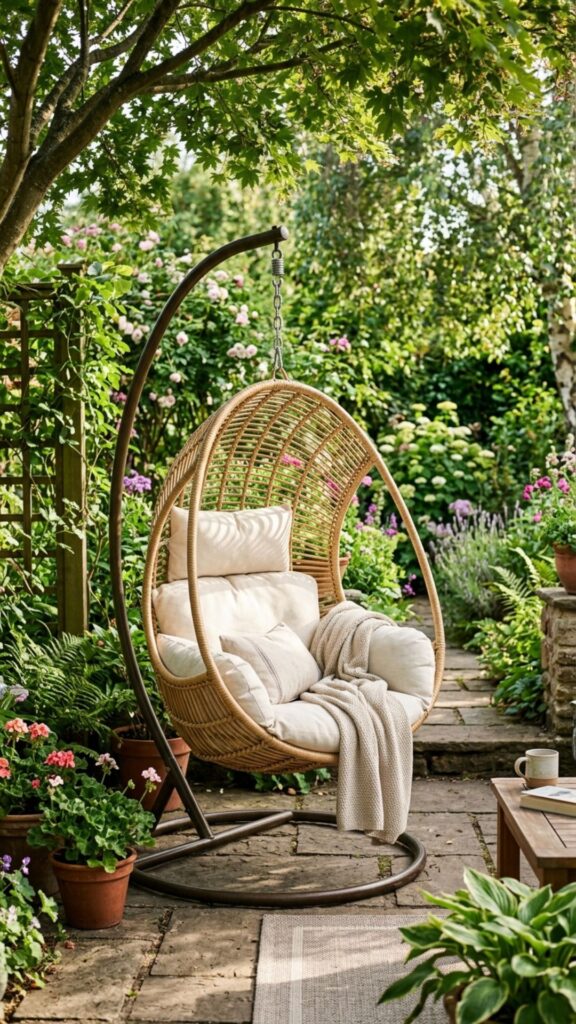 8. Use a Swing Chair for Gentle Motion