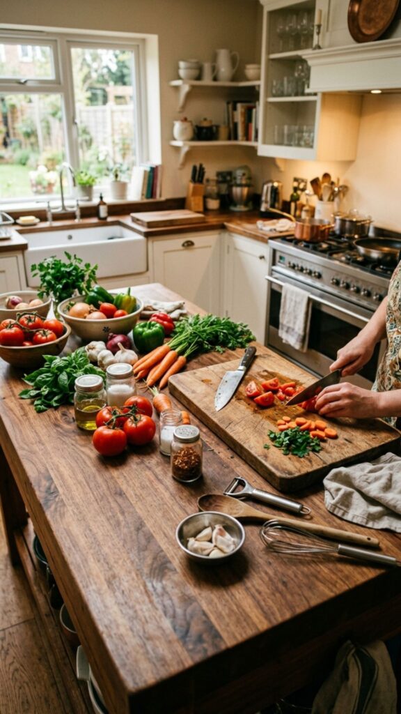 9. Choose a Large Butcher Block Top