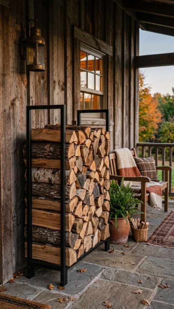 9. Create a Firewood Stack Display