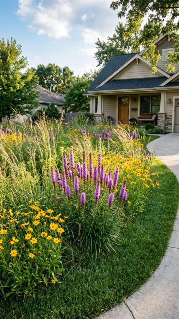 9. Establish a Prairie-Style Front Yard