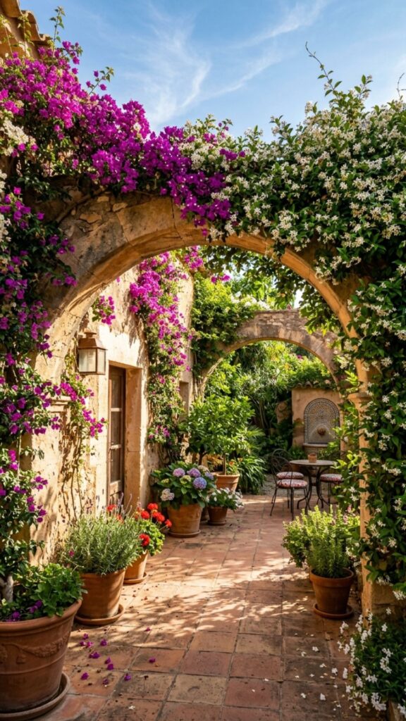 9. Hang Bougainvillea and Climbing Vines