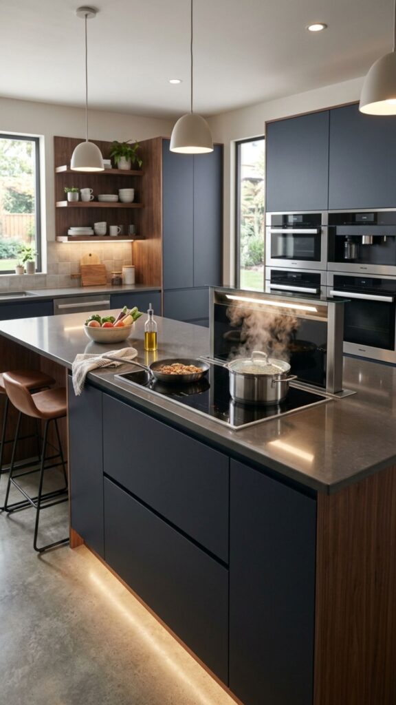 9. Include a Downdraft Ventilation System