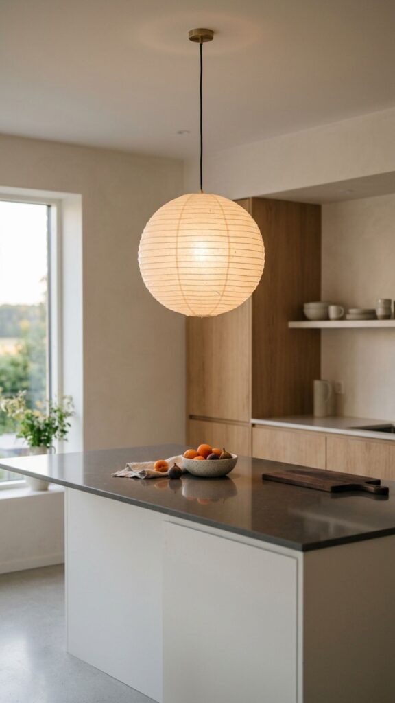9. Let a Single Pendant Light Set the Mood