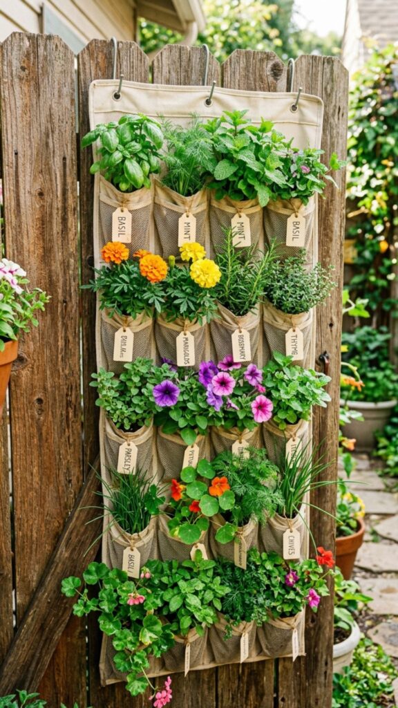 9. Repurpose a Shoe Organizer