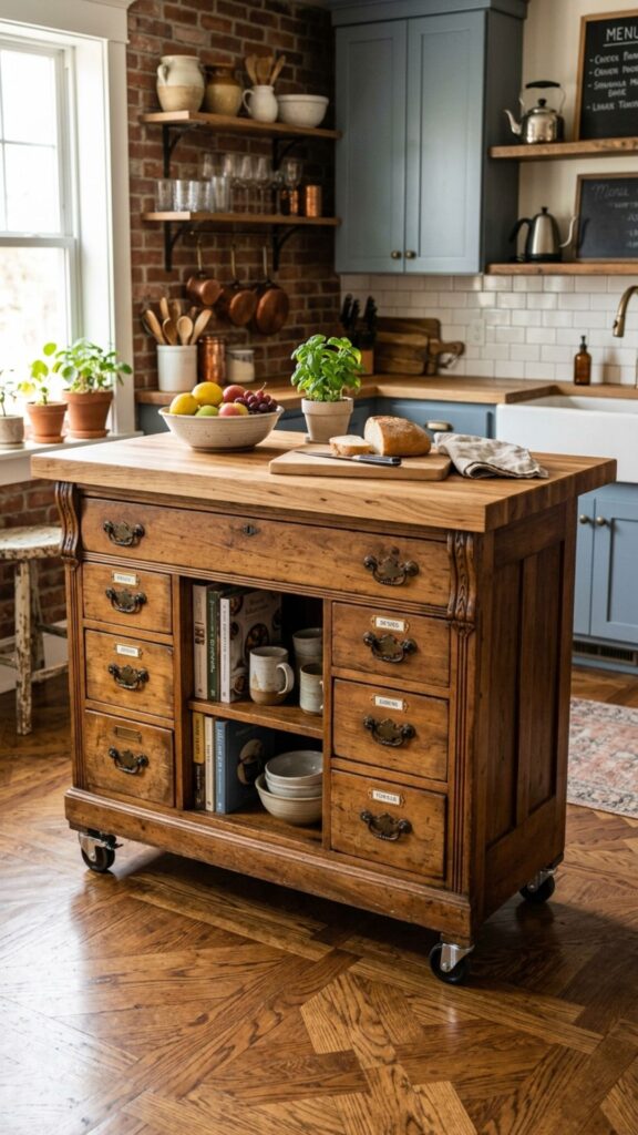9. Repurposed Furniture Island