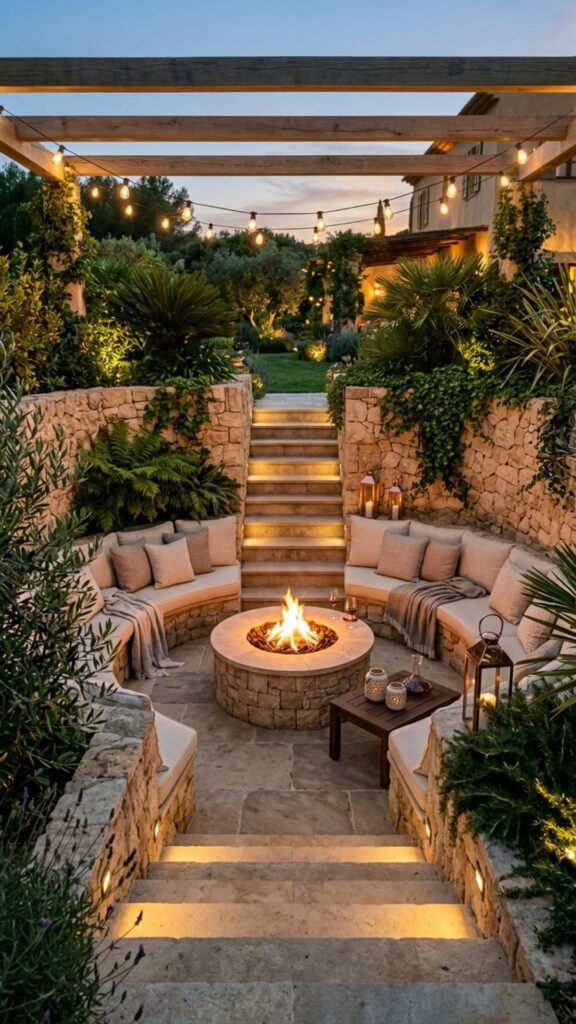 9. Sunken Conversation Pit