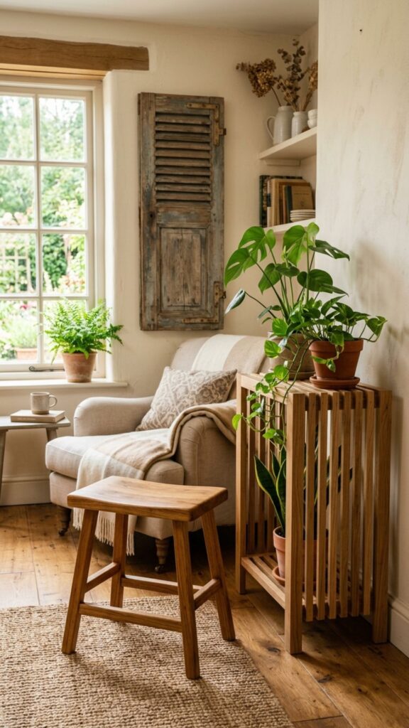 9. Use Natural Wood Accents