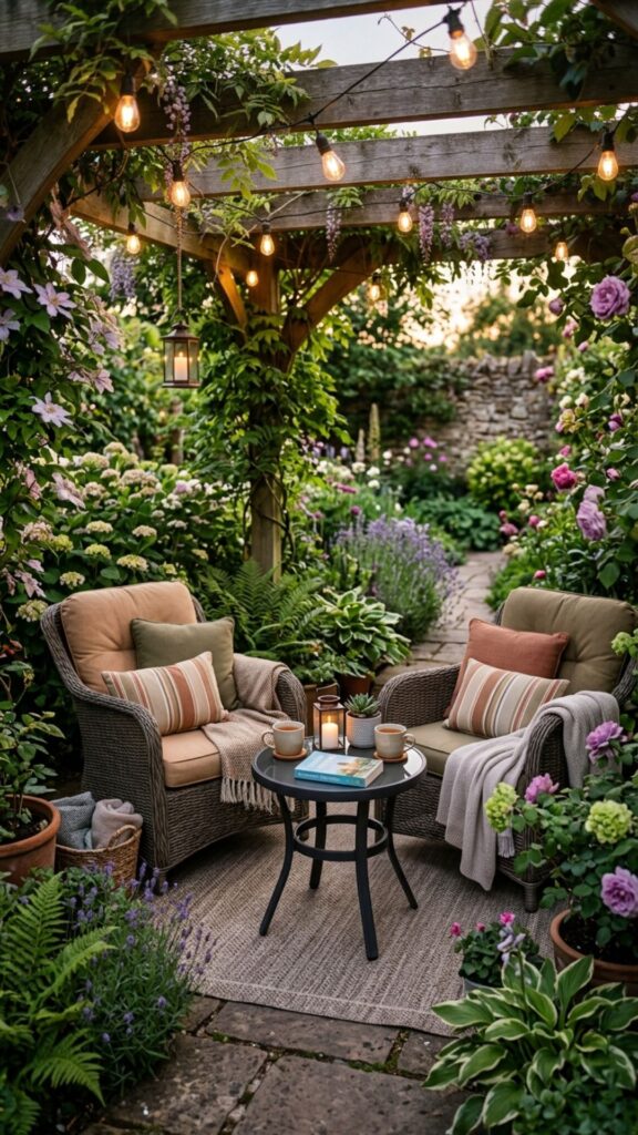 1. Add a Comfortable Seating Nook