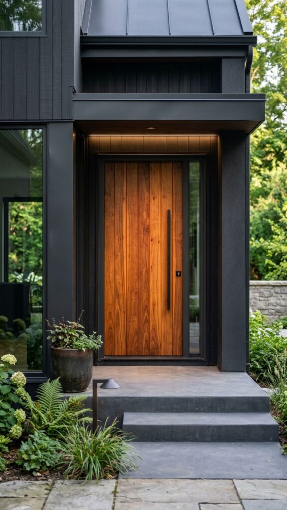 1. Add a High-Contrast Front Door
