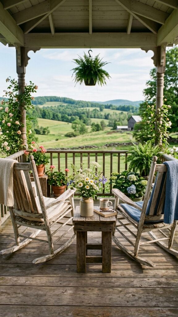 1. Add a Pair of Classic Rocking Chairs