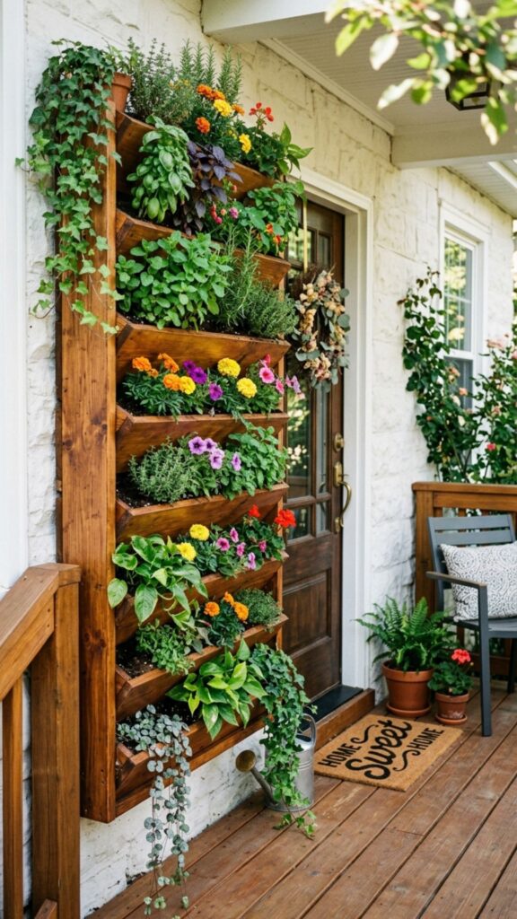 1. Add a Vertical Garden Wall