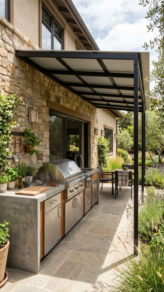 1. Attach the Kitchen to Your House Wall