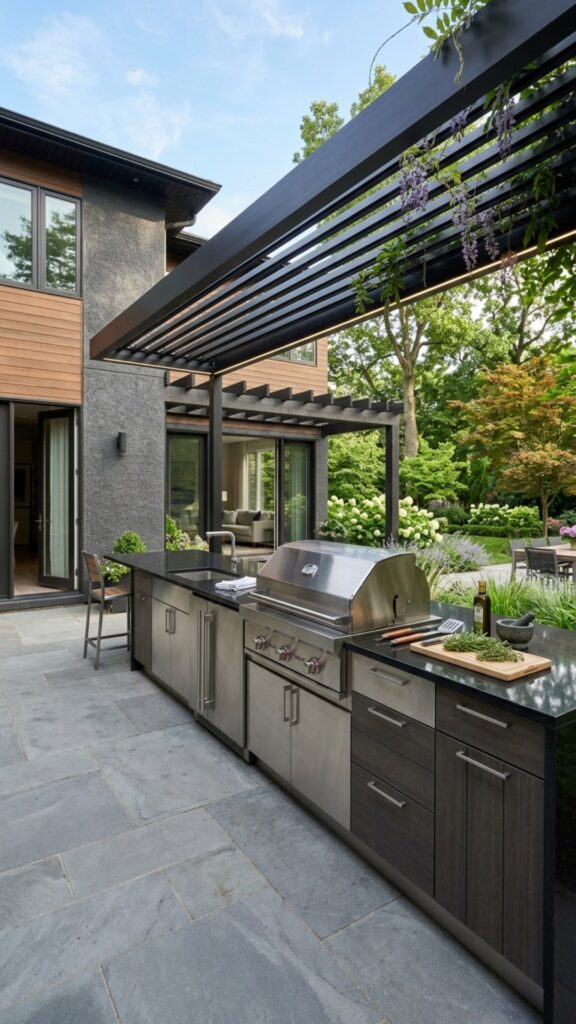 1. Build a Straight-Line Kitchen Against an Exterior Wall