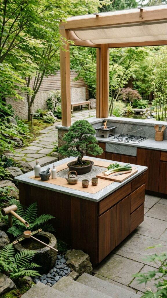 1. Build a Zen-Inspired Cooking Zone