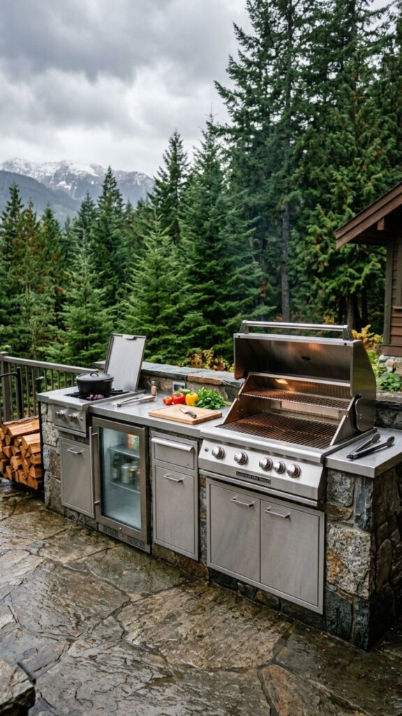 1. Choose Weatherproof Stainless Steel Appliances