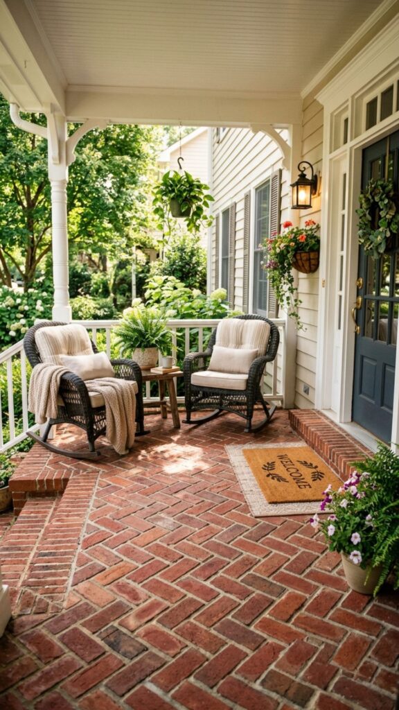 1. Classic Brick for Timeless Warmth