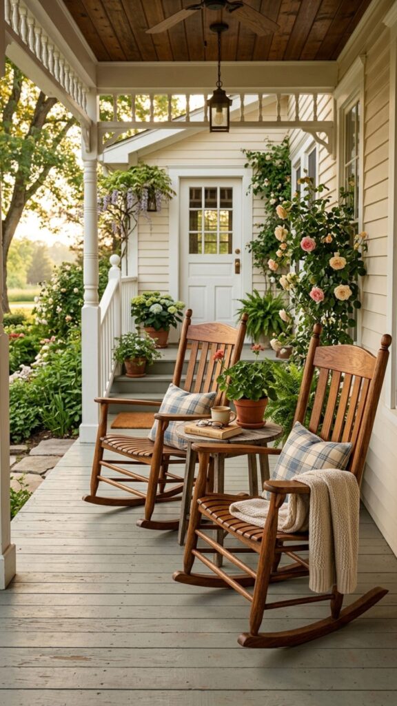 1. Classic Rocking Chairs for Timeless Charm